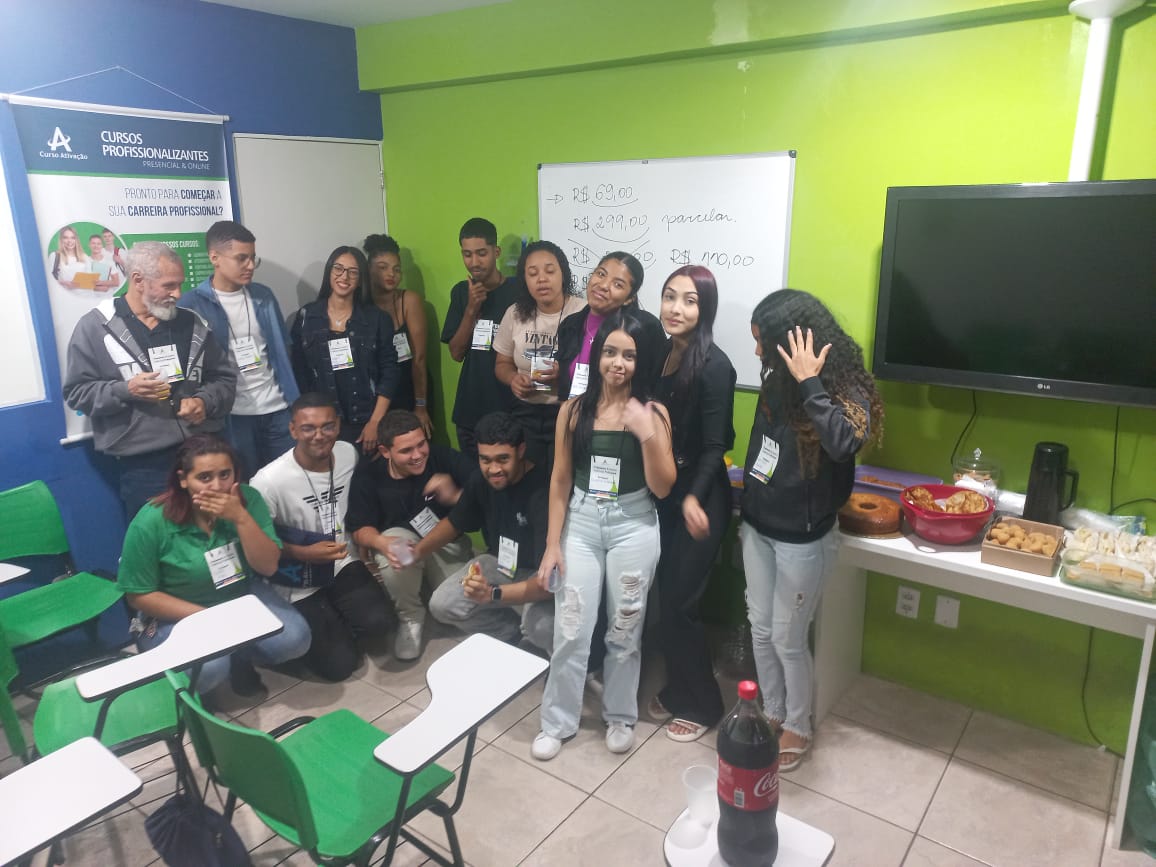 Alunos em atividade